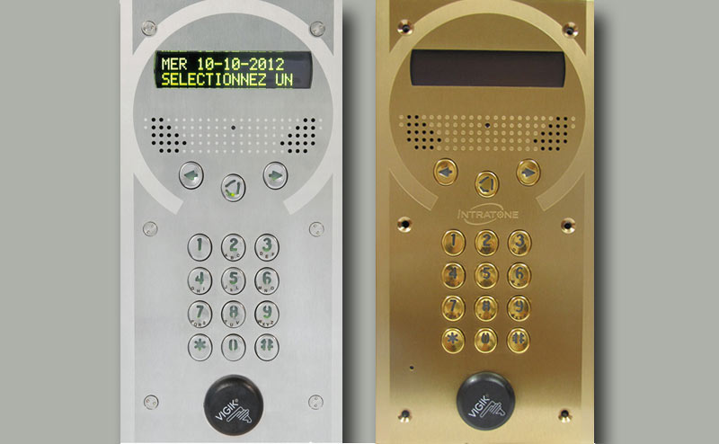 Interphone vidéo Intratone - Home Garde Protection - Point Fort Fichet Paris
